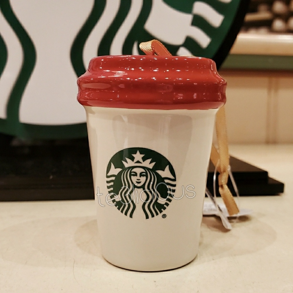 DISNEY STARBUCKS HAPPY HOLIDAY ORNAMENT - Picture 3 of 5